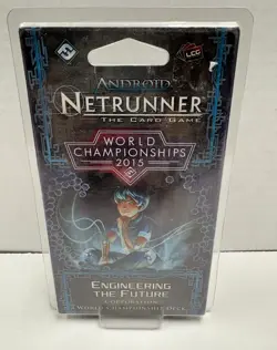 Android Netrunner World Championships 2015 Engineering the Future Deck *NEW OOP - Image 1