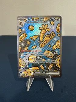 Pokemon Gholdengo EX TCG Prismatic Evolutions Card 164/131 NM Condition - Image 1