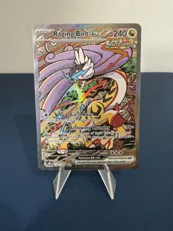 Pokemon TCG Raging Bolt EX Prismatic Evolutions Card 166/131 - Image 1