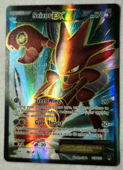 Pokemon EX Mega Evolution Foil 3 Card Lot Charizard EX Scizor EX M Glalie EX - Image 5