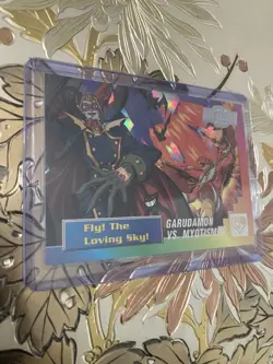 Digimon Card Upper Deck Garudamon Vs. Myotismon Holo 28 Of 32 Vintage - Image 1