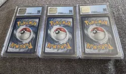 Pokemon Celebrations 25th Anniversary BIG 3 CGC Graded sequential cards 9,9,9.5 - Image 3