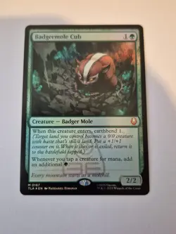 1x Badgermole Cub-Avatar: The Last Airbender-Foil-167-NM x1 - Image 1