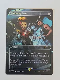 Sculpting Steel (Rainbow Foil) X1 SLD MTG Secret Lair Drop - Image 1