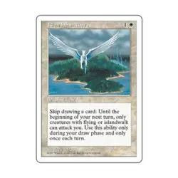 WOTC MtG 5th Ed Island Sanctuary (R) NM - Image 1