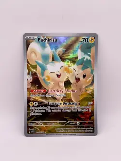 Pokemon: Pachirisu #208/198 Sv01: Scarlet & Violet Illustration Holo - NM - E73 - Image 1