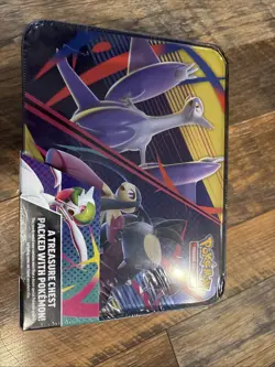 Pokemon TCG 2025 Fall Collector Chest Factory Sealed In Tin Box - Image 2