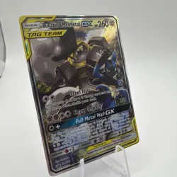 Lucario & Melmetal GX SM192 Sun and Moon Tag Team Pokemon Black Star Promo - Image 2