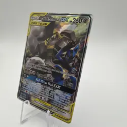 Lucario & Melmetal GX SM192 Sun and Moon Tag Team Pokemon Black Star Promo - Image 3