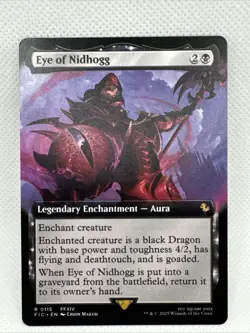 MTG - Eye of Nidhogg (Extended Art) Commander: Final Fantasy Regular NM - Image 1