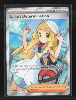 2025 Pokemon Scarlet & Violet White Flare Lillie's Determination FA #169/132 - Image 1