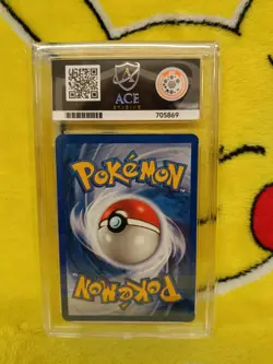 Pokemon Team Rocket Set 2000 Holo Dark Hypno 9/82 Ace Graded 8 NM-MT - Image 4