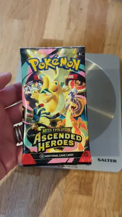 23g Ascended Heroes Booster Pack HEAVY GOD PACK U Pokemon booster pack - Image 2