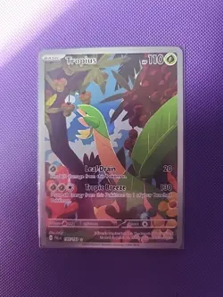 Tropius 195/193 Pokemon TCG S&V Paldea Evolved Illustration Rare English 195/193 - Image 1