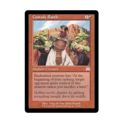 WOTC MtG Onslaught Custody Battle (U) (Foil) NM - Image 1