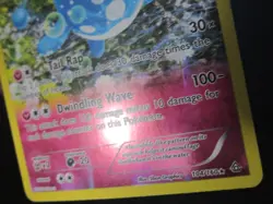 AZUMARILL FULL ART HOLO POKEMON CARD 104/160 PRIMAL CLASH NEVER PLAYED NM- - Image 2