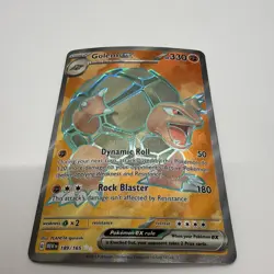 Pokemon Golem EX TCG Full Art Ultra Rare Holo Card 189/165 Scarlet & Violet 151 - Image 3