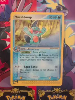 Marshtomp EX Ruby & Sapphire 41/109 Regular Uncommon Pokemon Card HP - Image 1
