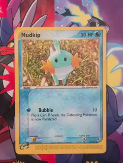 Mudkip EX TCG Ruby & Sapphire Card 59/109 Pokemon Card - Image 1