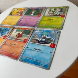 Pokemon McDonald’s Promo Card Set of 6 – Complete Collection – Last One! Pikachu - Image 3