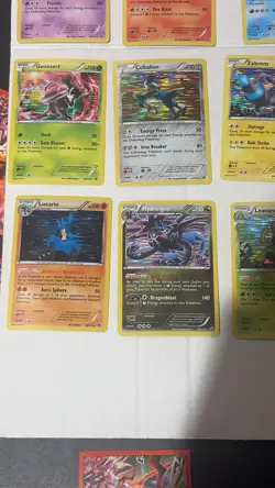 Pokemon 2013 Holo Card Lot - Victini, Moltres, Articuno, Genesect, 10 Cards - Image 3