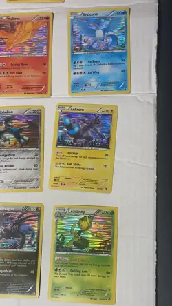 Pokemon 2013 Holo Card Lot - Victini, Moltres, Articuno, Genesect, 10 Cards - Image 4