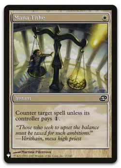 Mana Tithe #25/165 (NM) List Reprints LIST LIST Magic MTG - Image 1