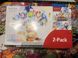 Pokemon TCG Prismatic Evolutions Costco Elite Trainer Box And Booster Bundle - Image 1