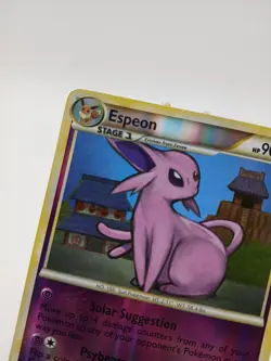 Espeon 2/90 - HS Undaunted - Rare Reverse Holo LP Pokemon Card, 2010 - Image 2