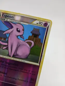 Espeon 2/90 - HS Undaunted - Rare Reverse Holo LP Pokemon Card, 2010 - Image 5
