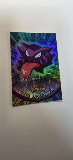 Pokemon Topps Foil Haunter #93 Blue Logo Holo Rare - Image 2