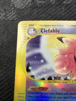 2002 Pokemon Expedition Clefable Reverse Holo 07/165 Rare E-reader - Image 4