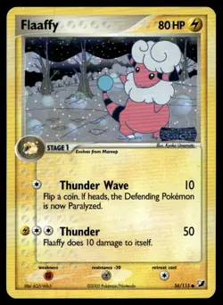 Flaaffy Unseen Forces Common 56/115 2005 Pokemon TCG - Image 1