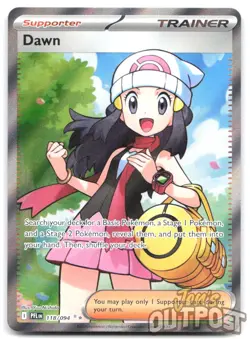 Dawn 118/094 Ultra Rare Phantasmal Flames Pokemon NM - Image 1