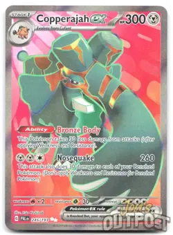 Copperajah ex 245/193 Ultra Rare Paldea Evolved Pokemon NM - Image 1