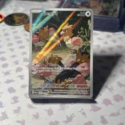 Pokemon TCG Spearow 151/132 S&V Mega Evolution Illustration Rare 2025 NM T44 - Image 1