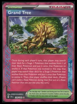 Grand Tree 136/142 ACE SPEC Rare Stellar Crown Pokemon Near Mint - Image 1