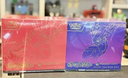 Pokemon Center Scarlet & Violet Koraidon & Miraidon Elite Trainer Box ETB Sealed - Image 1