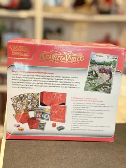 Pokemon Center Scarlet & Violet Koraidon & Miraidon Elite Trainer Box ETB Sealed - Image 4