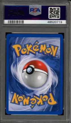 Pokemon Houndoom Neo Discovery Unlimited Holo Rare #4 PSA 8 - Image 2