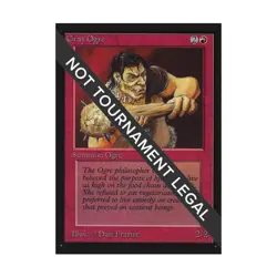 WOTC MtG International Ed. Gray Ogre (C) NM - Image 1
