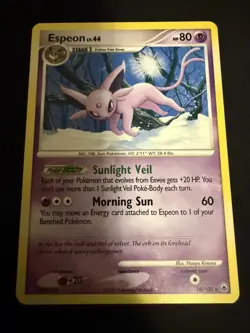 Espeon - 18/100 - Rare NM, English Pokemon Majestic Dawn LP - Image 3