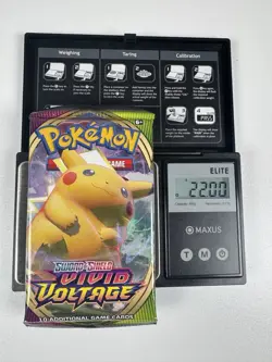 Heavy 22.00g Pokemon Sealed Vivid Voltage Booster Pack - Image 1