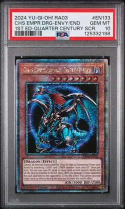 2024 #EN133 CHAOS EMPEROR DRAGON - ENVOY OF THE END PSA 10 - Image 1