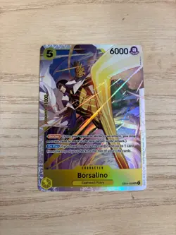 EB04-058 Borsalino SR English NM One Piece TCG Card Game - Image 1