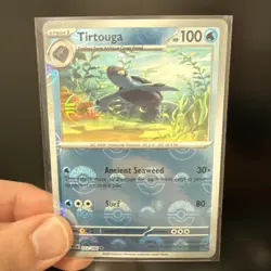 Tirtouga 022/086 Poke Ball Pattern Black Bolt NM Pokemon Card - Image 1