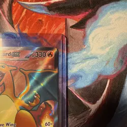 Pokemon TCG Charizard EX 183/165 Scarlet & Violet 151 Ultra Rare Card - Image 3