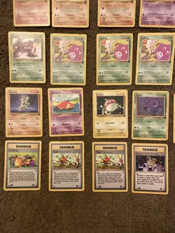 Pokemon Team Rocket 34 Card Lot - Charmander Trainer 1st Edition Imposter Oak - Image 4