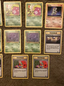 Pokemon Team Rocket 34 Card Lot - Charmander Trainer 1st Edition Imposter Oak - Image 5