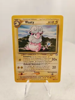 Waaty - 34/111 - Uncommon- Excellent German Flaaffy Pokemon Card - Image 1